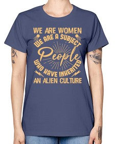 We are women we are people 42# - ufo -  Missy T-Shirt