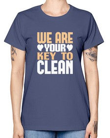 We are your key to clean Style 463# - cleaner -  Missy T-Shirt