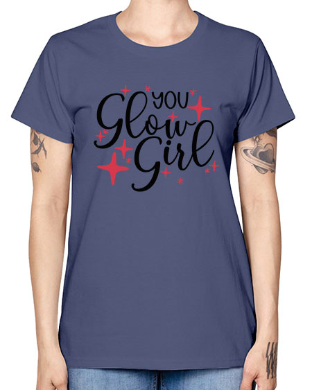 Yo Glow Girl Style 6# - beauty - fashion -  Missy T-Shirt