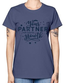 Your Partner for Digital Growth 1# - internet -  Missy T-Shirt