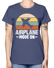 airplane mode on  4# - airplane -  Missy T-Shirt