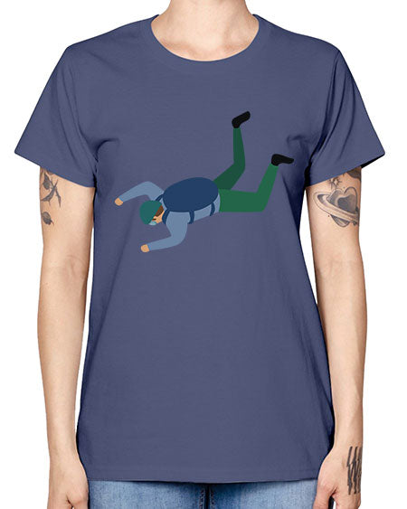 all in one 01# - parachute -  Missy T-Shirt