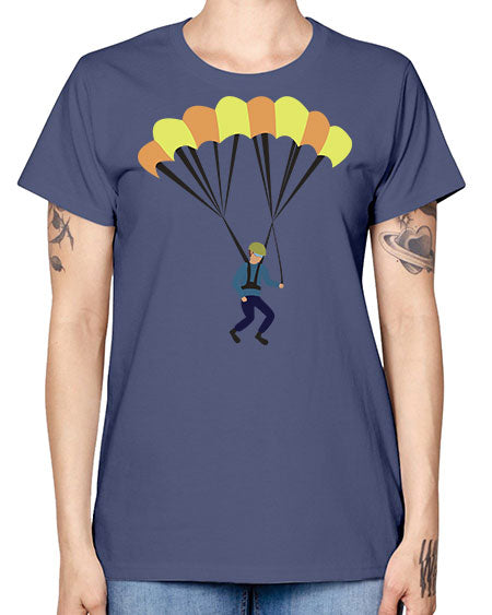 all in one 08# - parachute -  Missy T-Shirt