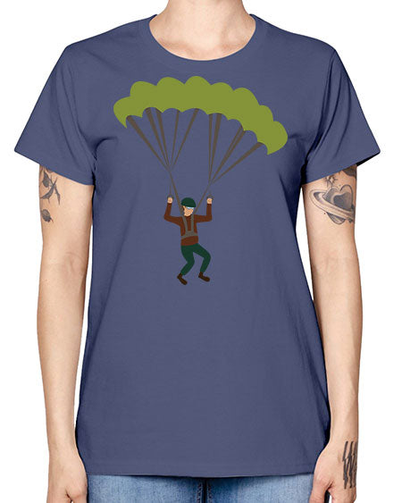 all in one 11# - parachute -  Missy T-Shirt