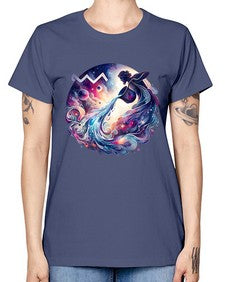 aquarius 89# - aquarius -  Missy T-Shirt
