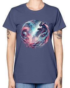 aquarius 91# - aquarius -  Missy T-Shirt