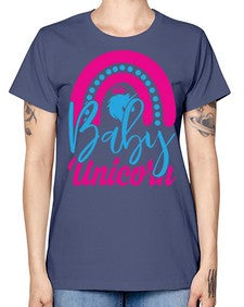 baby unicorn 13# - unicorn -  Missy T-Shirt