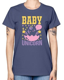 baby unicorn 18# - unicorn -  Missy T-Shirt