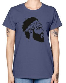 beardman 48# - black boys or men -  Missy T-Shirt