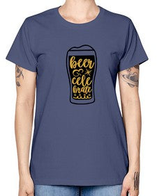 beer celebrate 643# - beer -  Missy T-Shirt