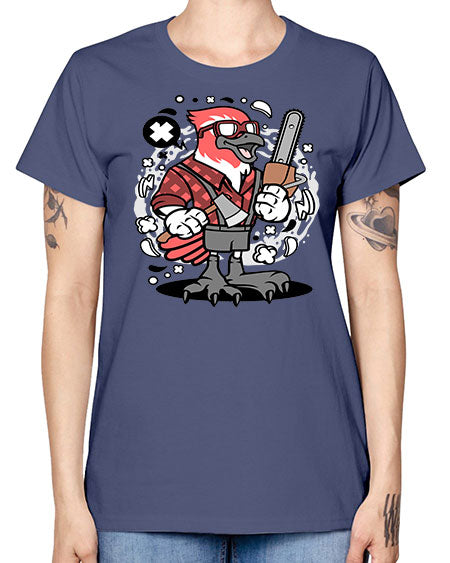 bird lumberjack 17# - birds -  Missy T-Shirt