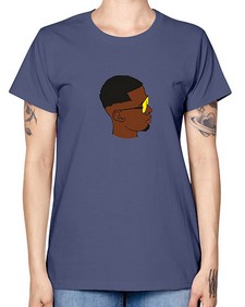 black man 27# - black boys or men -  Missy T-Shirt