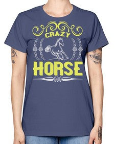 crazy horse Style 9# - horse -  Missy T-Shirt