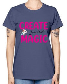 create your own magic 86# - unicorn -  Missy T-Shirt