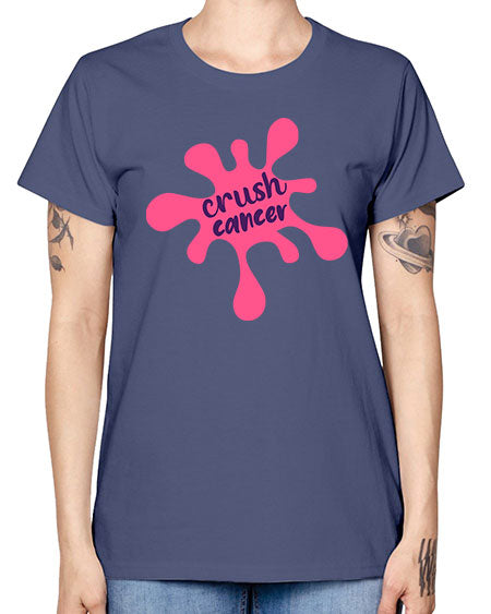 crush cancer Style 18# - breast cancer -  Missy T-Shirt