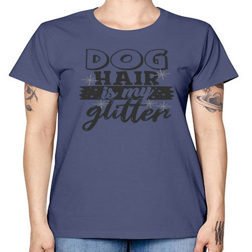 doghairismyglitter 124# - dogs -  Missy T-Shirt