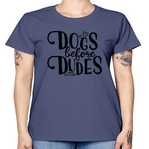 dogs before dudes 139# - dogs -  Missy T-Shirt