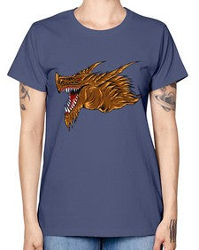 dragon 187# - dragon -  Missy T-Shirt