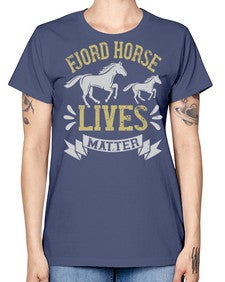 fjord horse lives matter Style 54# - horse -  Missy T-Shirt
