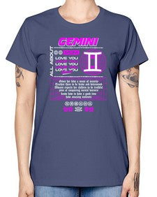 gemini 244# - gemini -  Missy T-Shirt