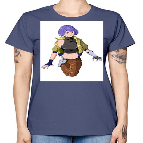 girl with gauntlet169# - anime -  Missy T-Shirt
