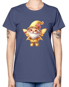 gnome with butterfly 05# - gnome -  Missy T-Shirt