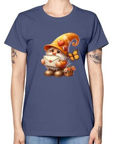 gnome with butterfly 09# - gnome -  Missy T-Shirt