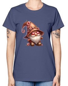 gnome with butterfly 15# - gnome -  Missy T-Shirt