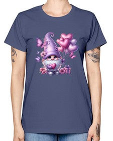 gnome with butterfly 19# - gnome -  Missy T-Shirt