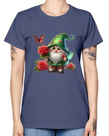 gnome with butterfly 26# - gnome -  Missy T-Shirt