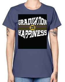 graduation is happiness 222# - graduation -  Missy T-Shirt