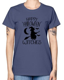 happy halloween witches 35# - witch -  Missy T-Shirt