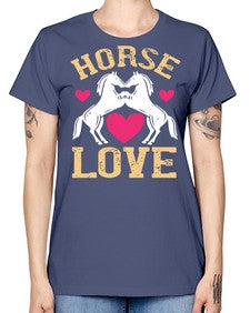 horse lovee Style 49# - horse -  Missy T-Shirt