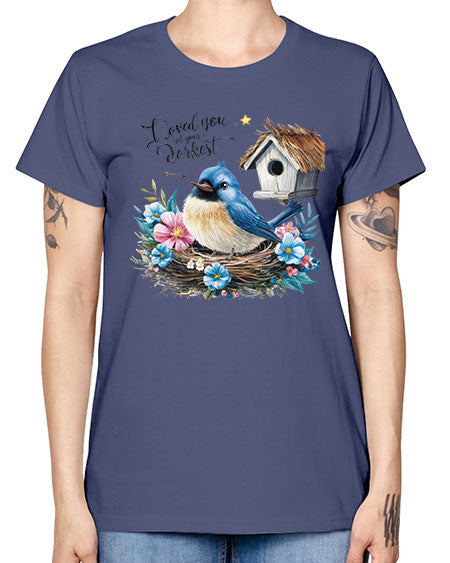 i loved you at your darkest 45# - birds -  Missy T-Shirt