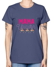 mama unicorn 289# - unicorn -  Missy T-Shirt