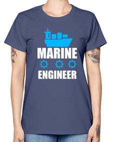 marine engineer 1086# - engineer -  Missy T-Shirt