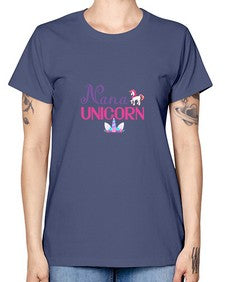 nana unicorn 330# - unicorn -  Missy T-Shirt
