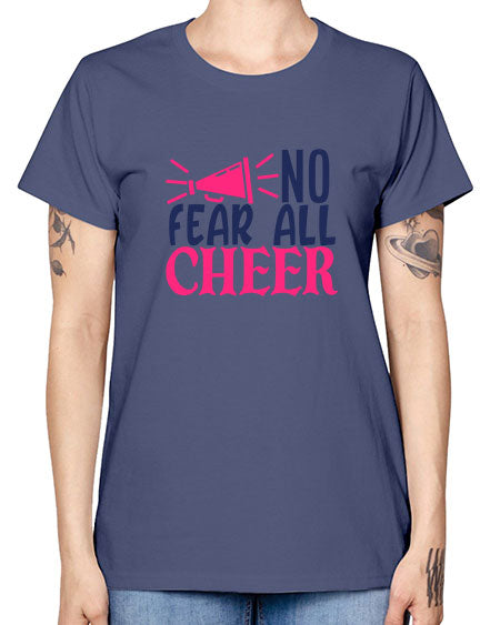 no fear all cheer 1739# - cheer -  Missy T-Shirt