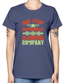 one stop commercial cleaning company Style 333# - cleaner -  Missy T-Shirt