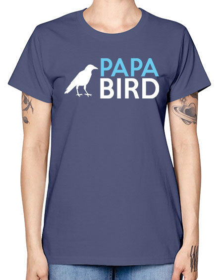 papa bird 65# - birds -  Missy T-Shirt