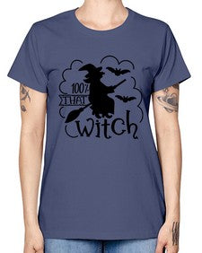 percent that witch 55# - witch -  Missy T-Shirt