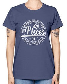 pisces 374# - pisces -  Missy T-Shirt