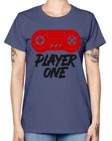 play one 145# - video games -  Missy T-Shirt