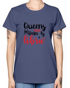 queens Are Born As Libra 387# - libra -  Missy T-Shirt