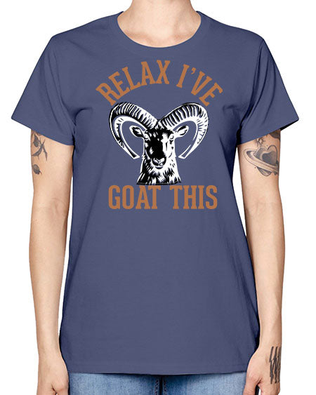 relax i’ve goat this Style 2# - goat -  Missy T-Shirt