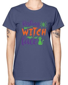 resting witch face 26# - witch -  Missy T-Shirt
