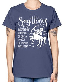 sagittarius 401# - sagittarius -  Missy T-Shirt
