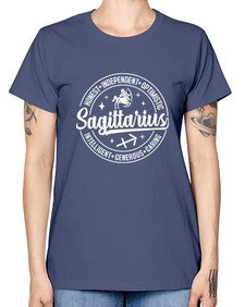 sagittarius 407# - sagittarius -  Missy T-Shirt