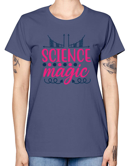 science magic 67# - general science -  Missy T-Shirt