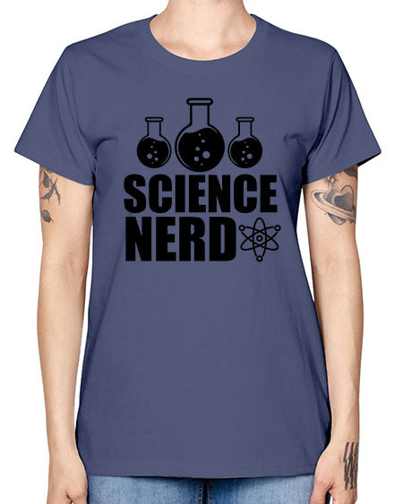 science nerd 62# - general science -  Missy T-Shirt